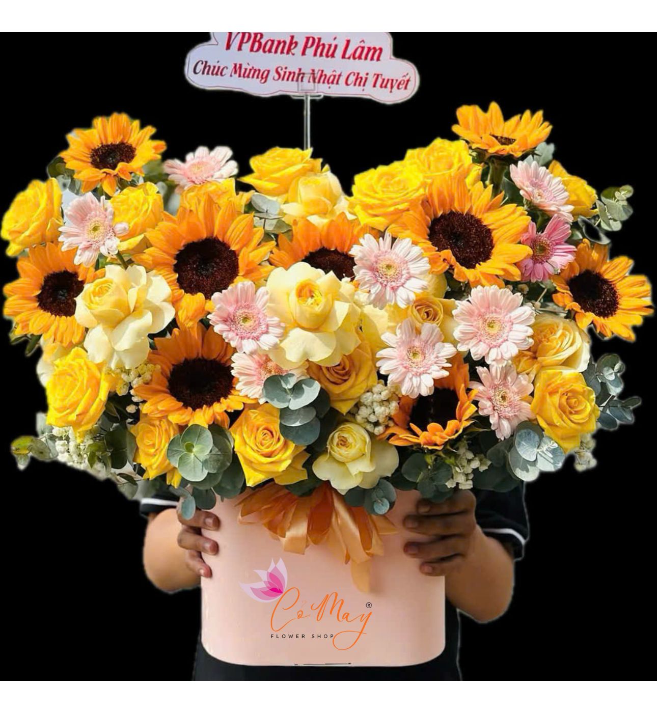 Hoa Khai Giảng "Tỏa Nắng Yêu Thương" - HD04 1 hoa khai giảng tỏa nắng yêu thương
