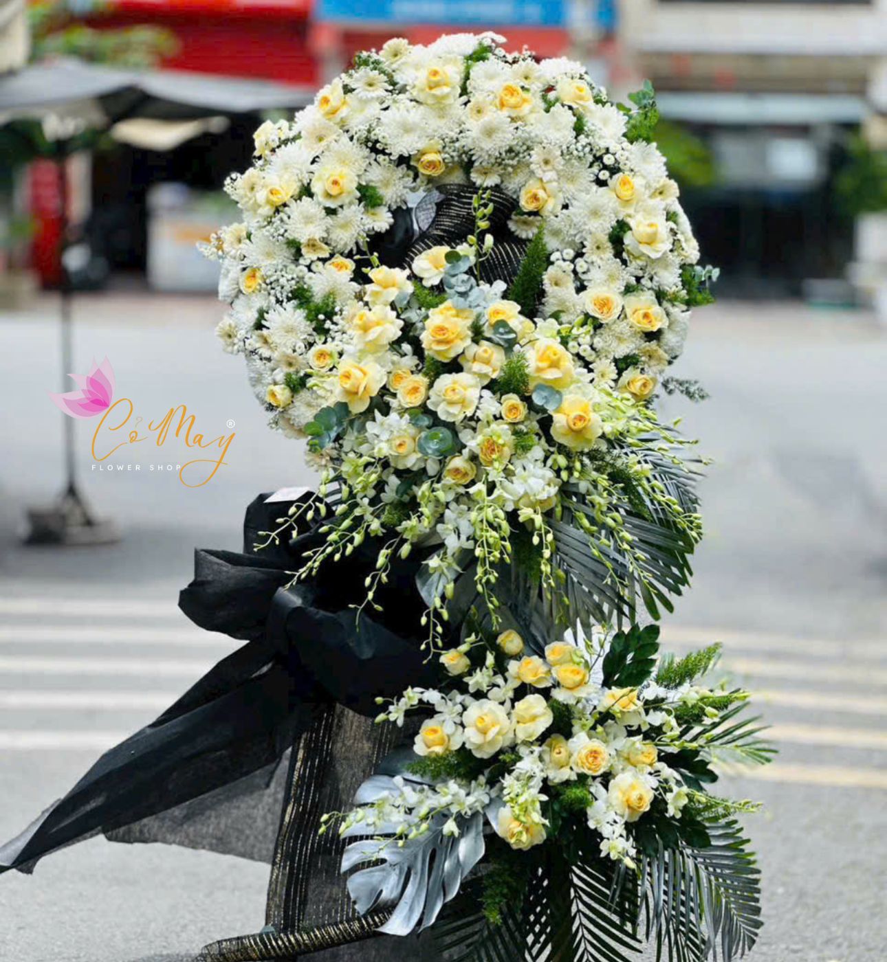 Kệ Hoa Tang Tiễn Biệt - K08 1 kệ hoa tang tiễn biệt trang nghiêm