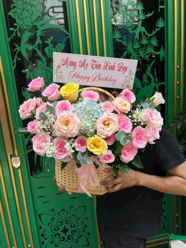 hoa tặng mẹ