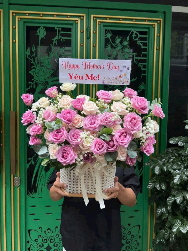 hoa tặng mẹ