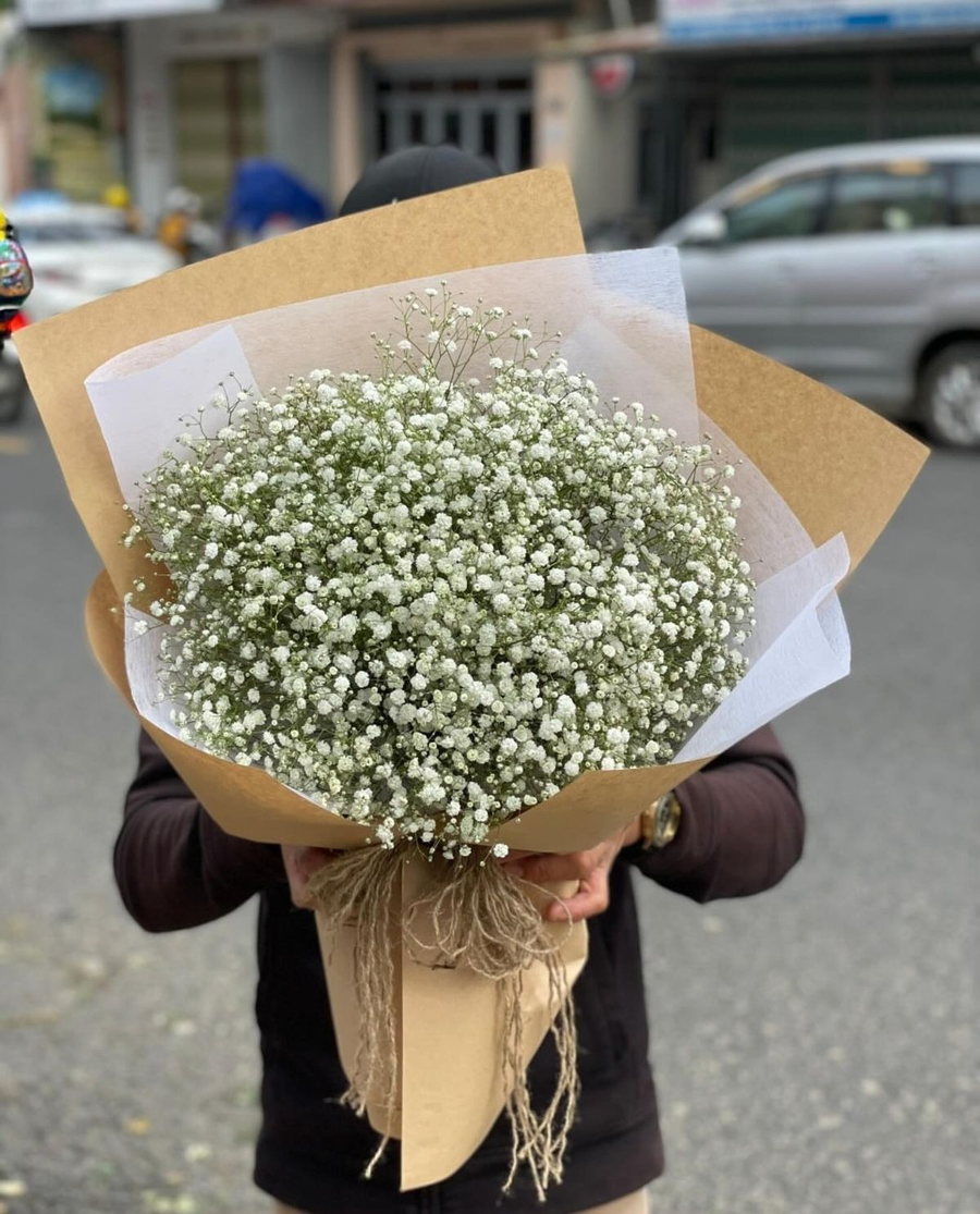 bó hoa tặng người yêu