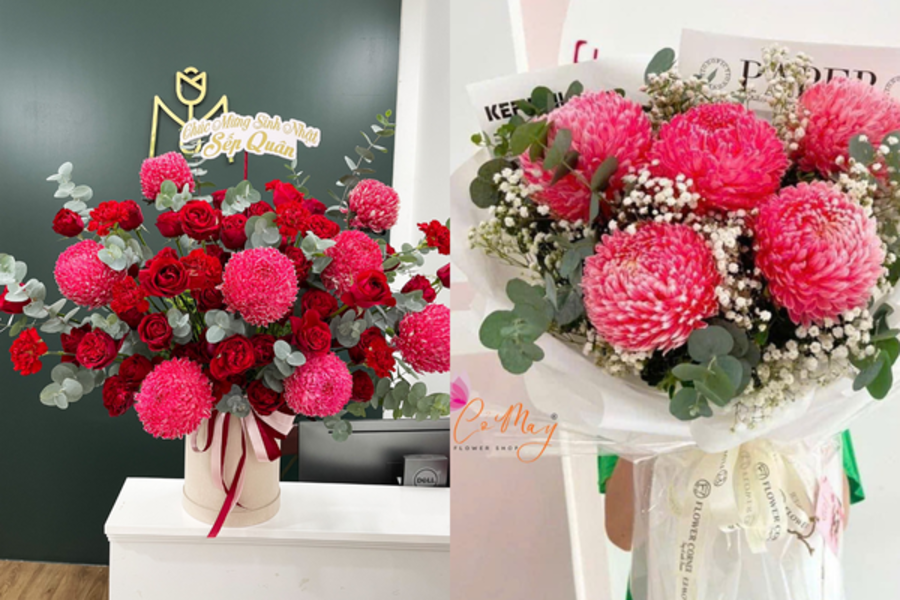 15 Loại Hoa Khai Trương Màu Đỏ Sang Trọng, Hợp Phong Thủy 15 hoa khai trương màu đỏ