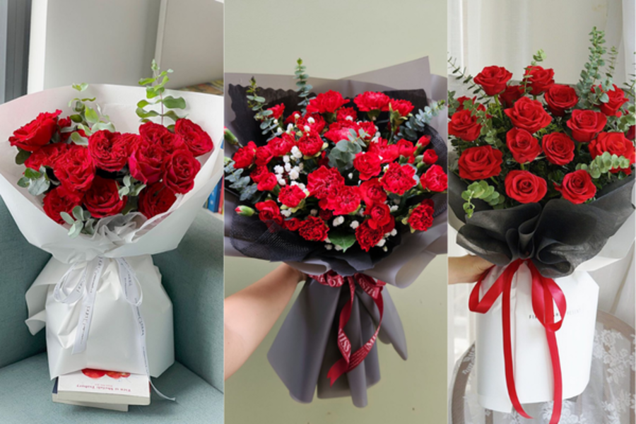15 Loại Hoa Khai Trương Màu Đỏ Sang Trọng, Hợp Phong Thủy 16 hoa khai trương màu đỏ