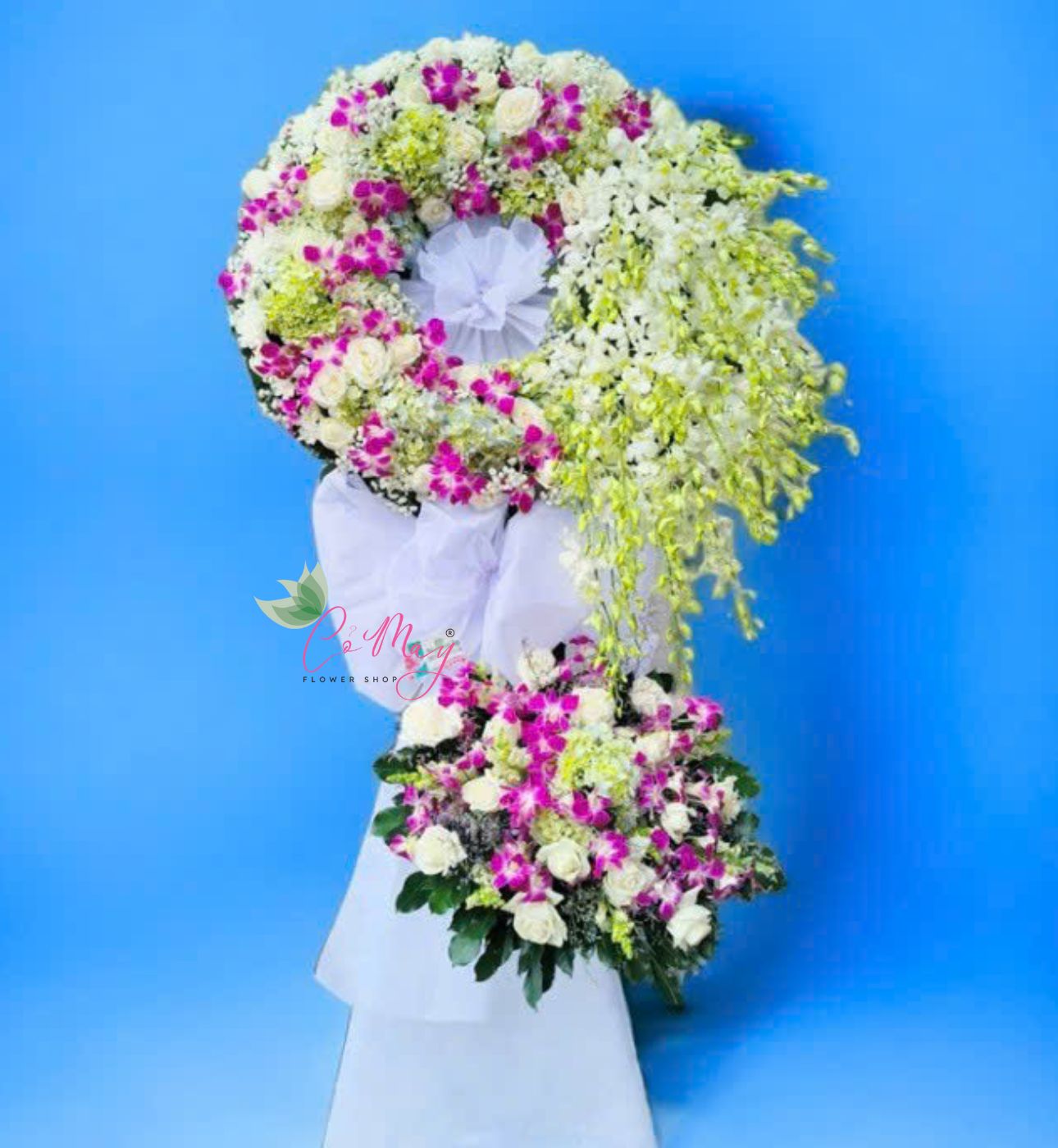 Kệ Hoa Tang "Về Chốn Bình An" - K33 1 kệ hoa tang về chốn bình an trang trọng
