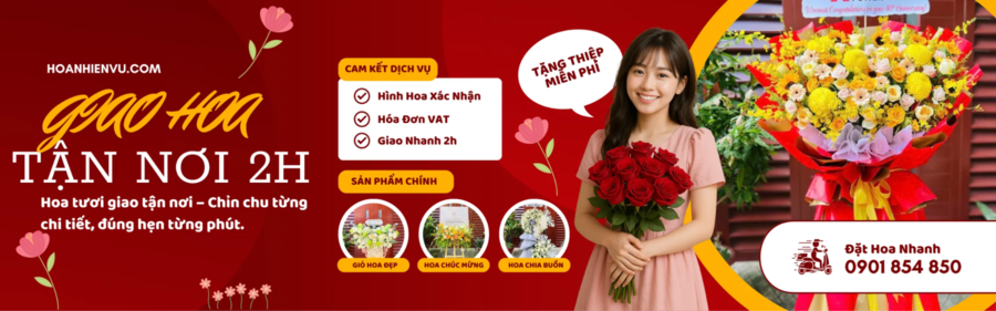Top Shop Hoa Gò Vấp Uy Tín 2026 – Hoa Tươi Đẹp, Giao Nhanh 13 shop hoa gò vấp