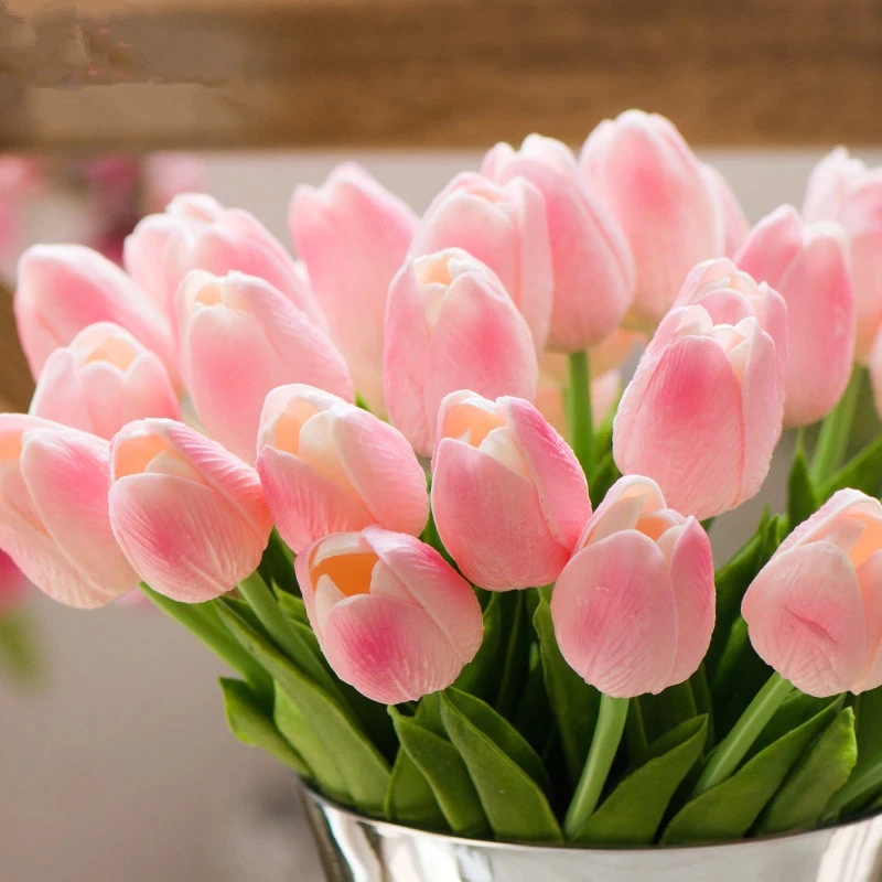 Bó Hoa Chúc Sinh Nhật Vạn Điều Tốt Lành - G45 3 hoa tulip hồng pastel