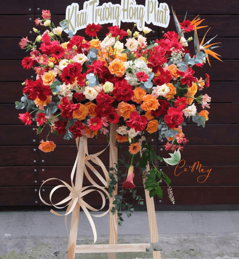 Đặt Hoa Khai Trương Cầu Giấy | Mẫu Sang Trọng, Giao Nhanh 2H 18 shop hoa khai trương cầu giấy